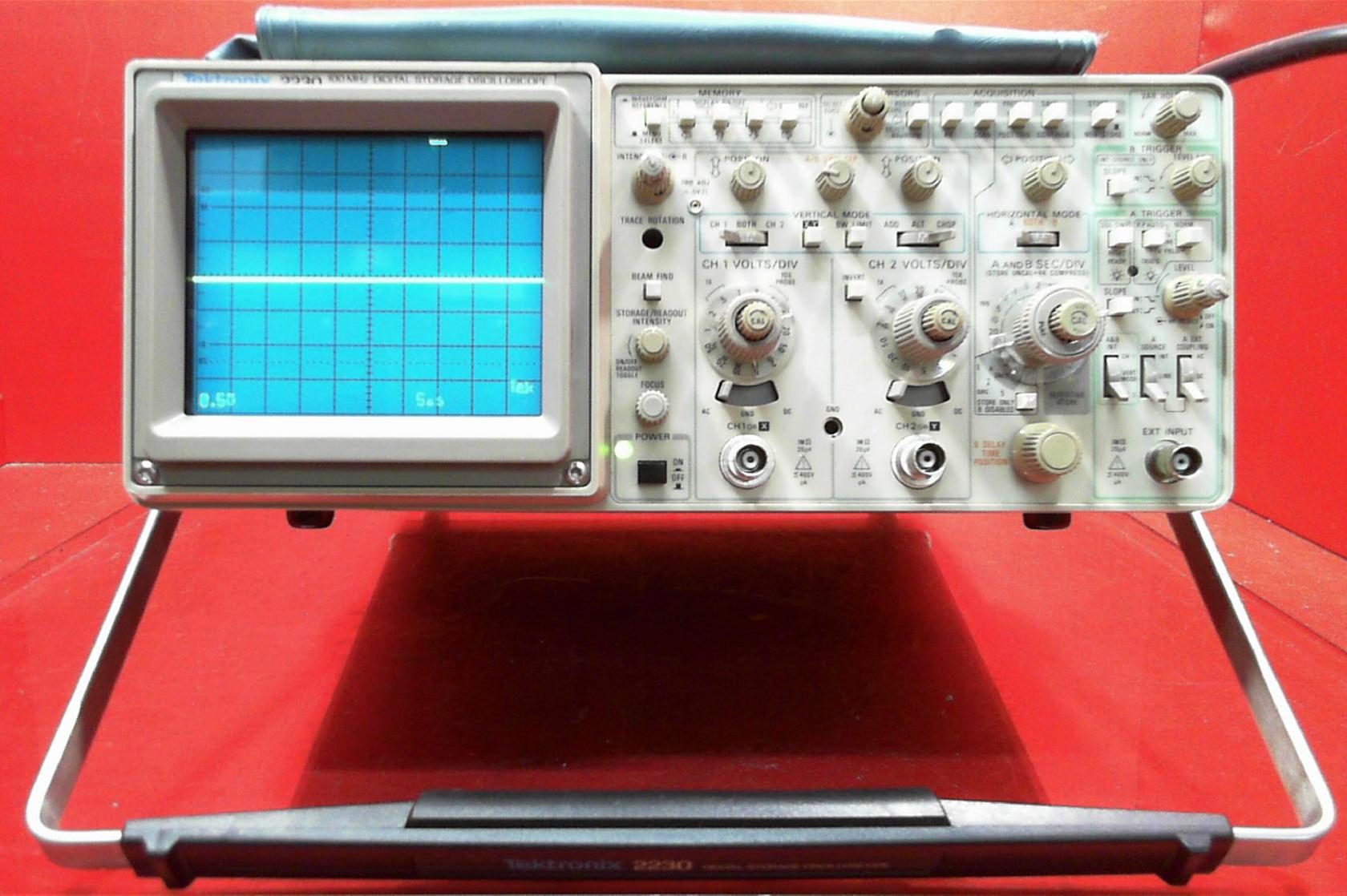 Tektronix 2230 Digital/Analog Oscilloscope 100Mhz SNB028460 eBay