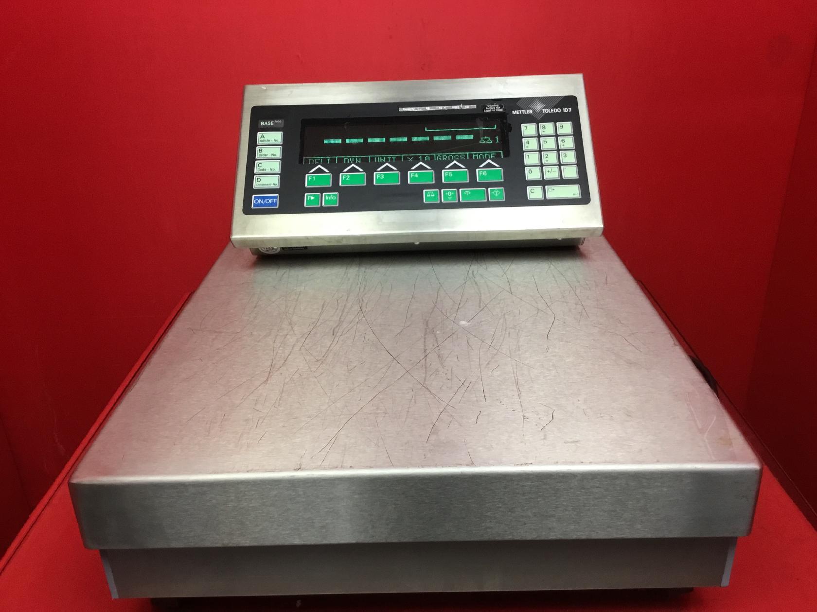 Mettler Toledo ID7 two piece digital scale S/N 2638873 | eBay Images