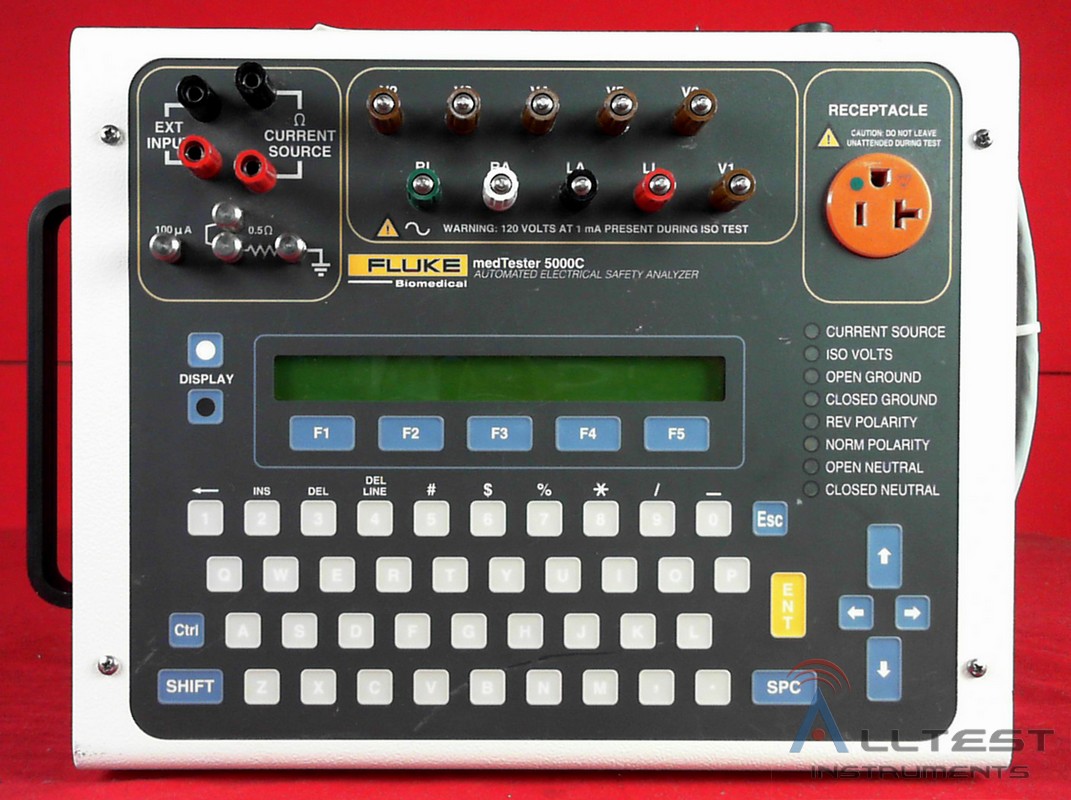 Fluke 5000C MedTester Electrical Safety Analyzer eBay