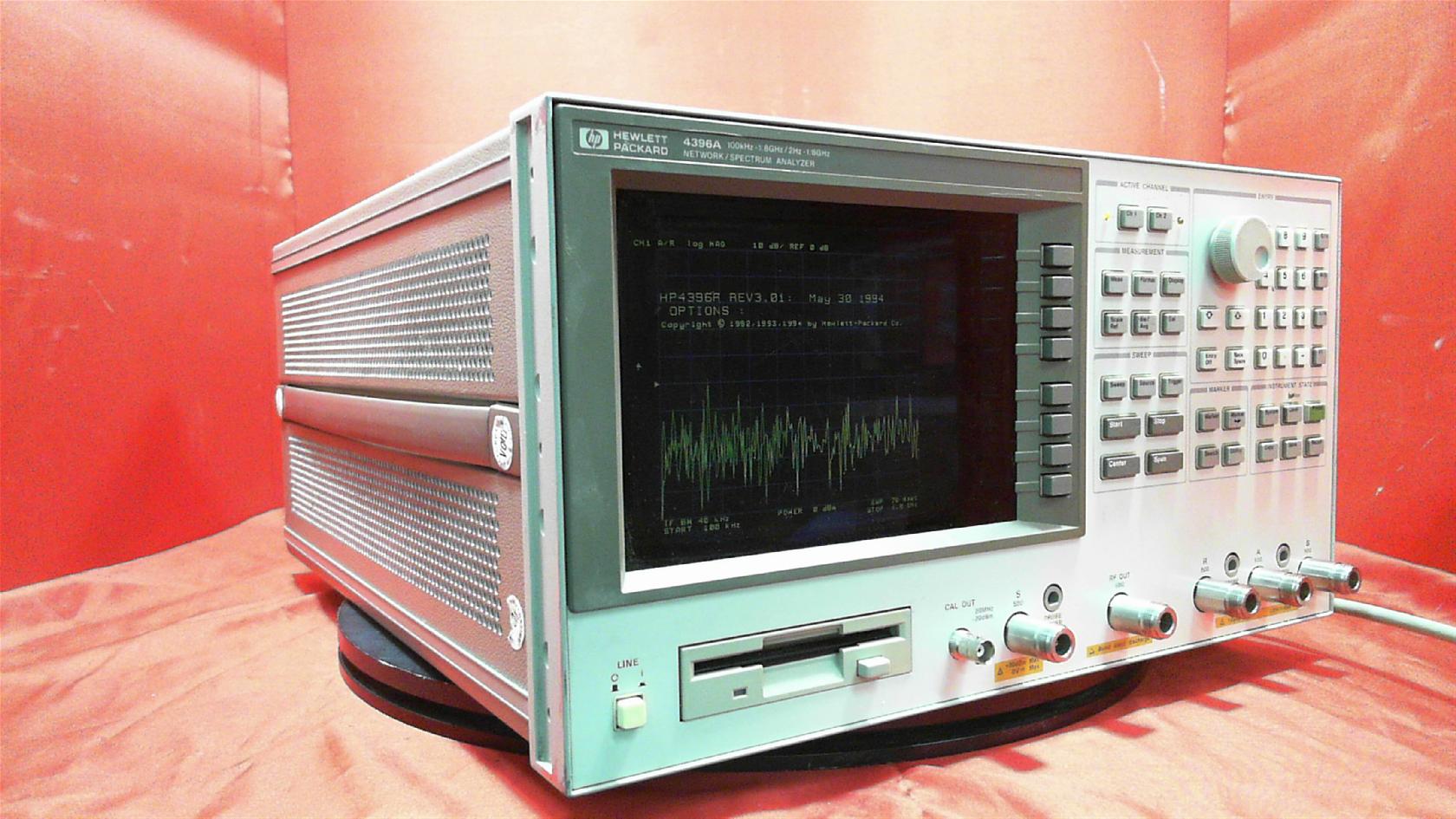 HP Agilent Keysight 4396A RF Network Spectrum Impedance Analyzer SN