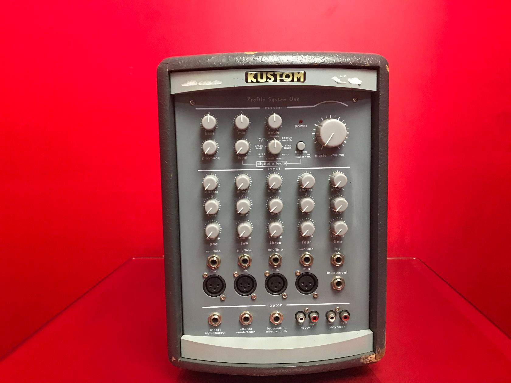 Kustom KPSPM100 Kustom PA Profile Sound System One Mixer eBay