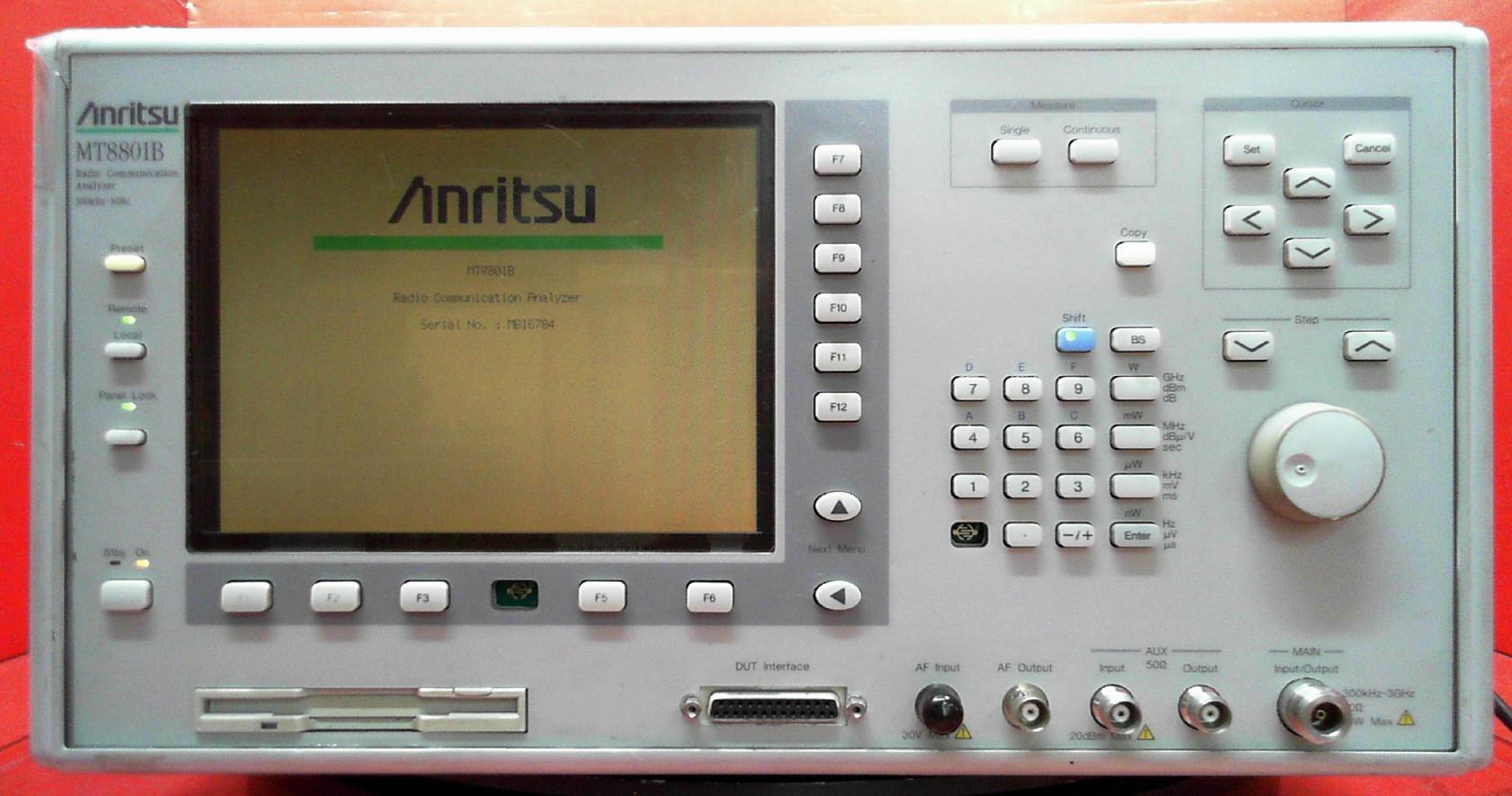 Anritsu MT8801B Radio Communication Analyzer MB16784 PARTS eBay
