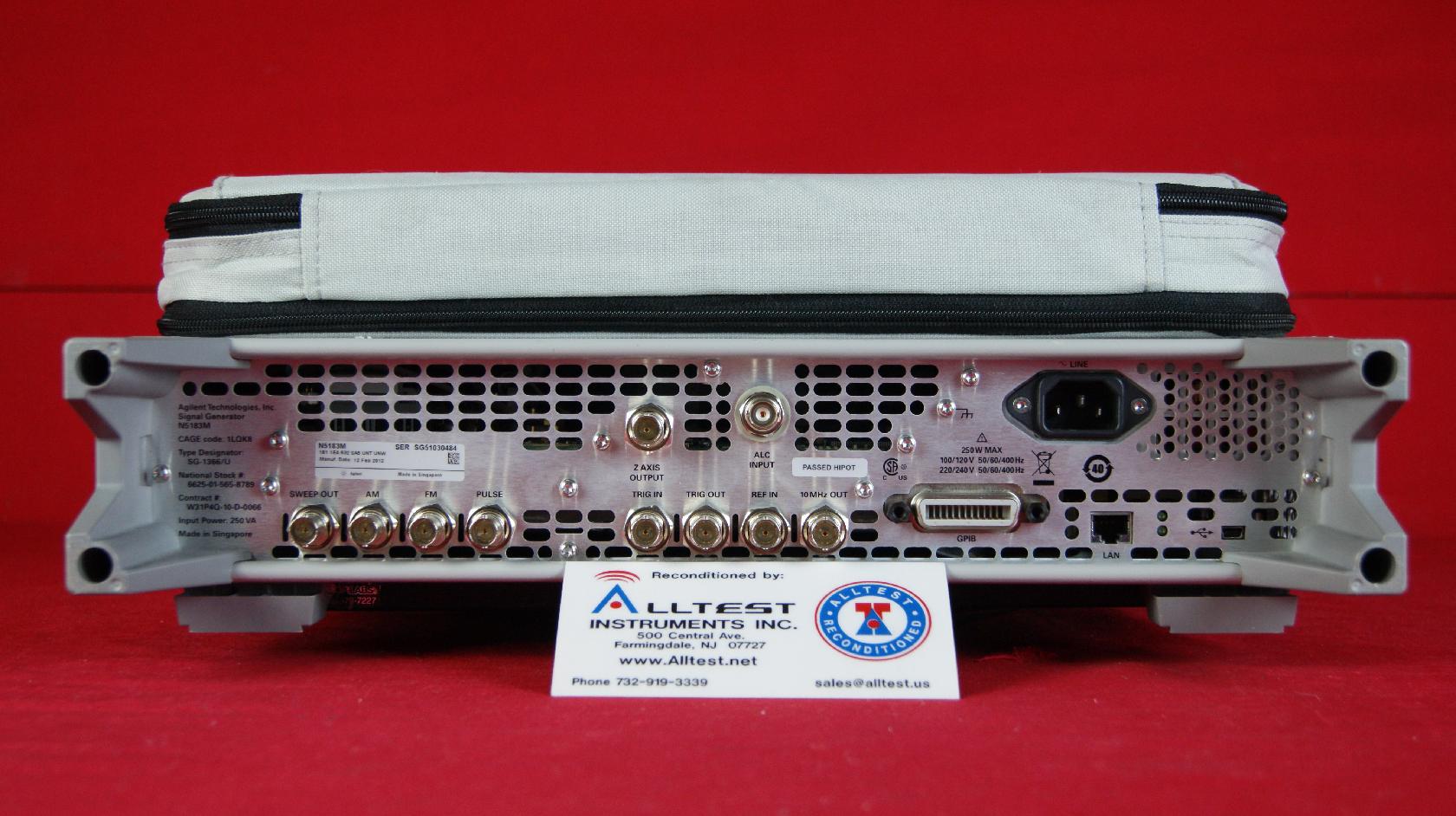 Генератор agilent n5183a
