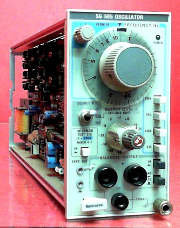Tektronix SG505 Signal Generators Audio Oscillator, 10 Hz to 100 kHz eBay