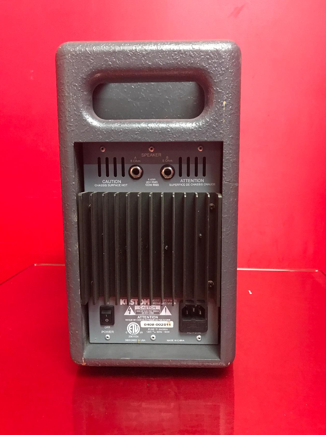 Kustom KPSPM100 Kustom PA Profile Sound System One Mixer eBay