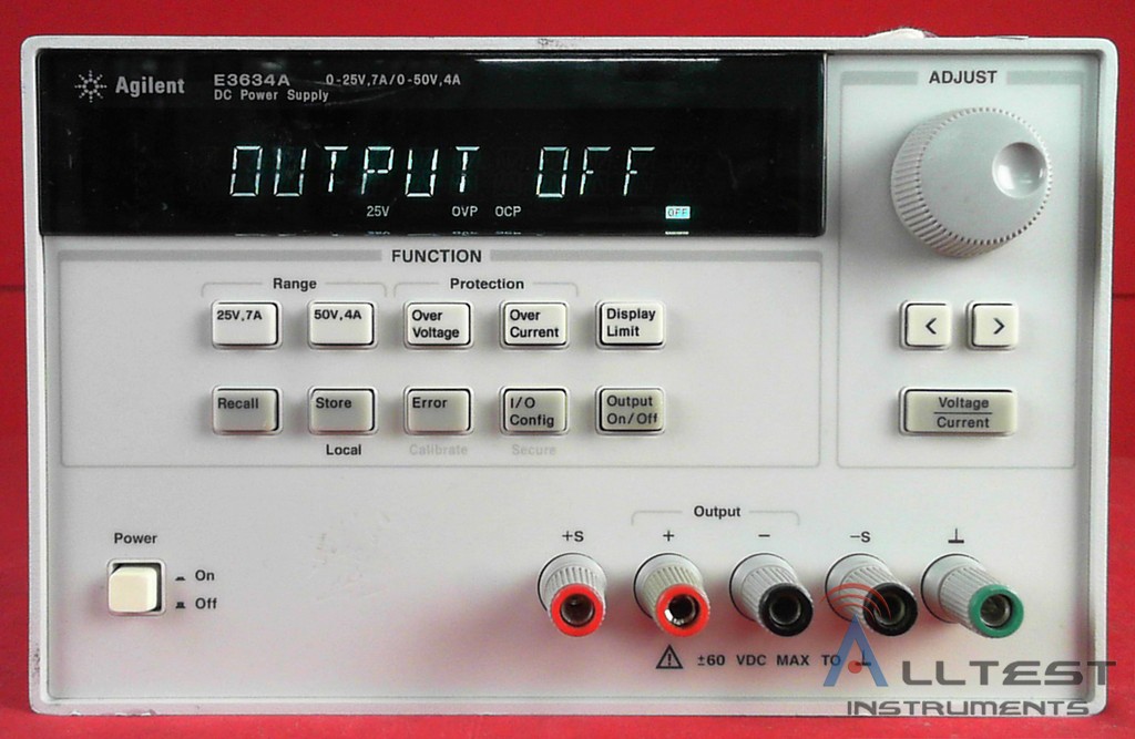 Agilent Keysight E3634A OEM 200W DC Power Supply, BAD GPIB eBay