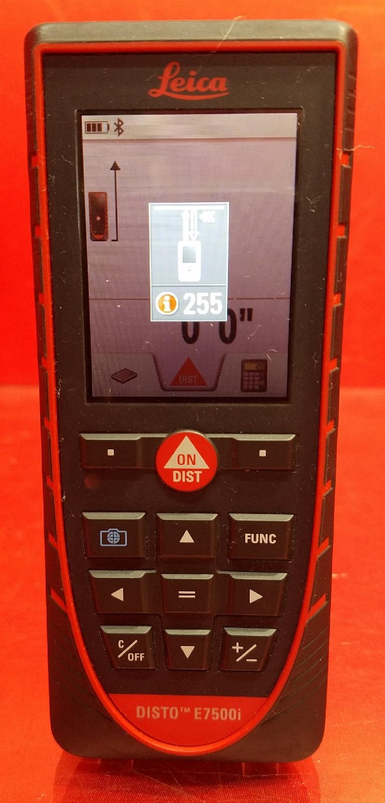 Leica Disto E7500i Laser Distance Meter with Bluetooth. Parts Unit