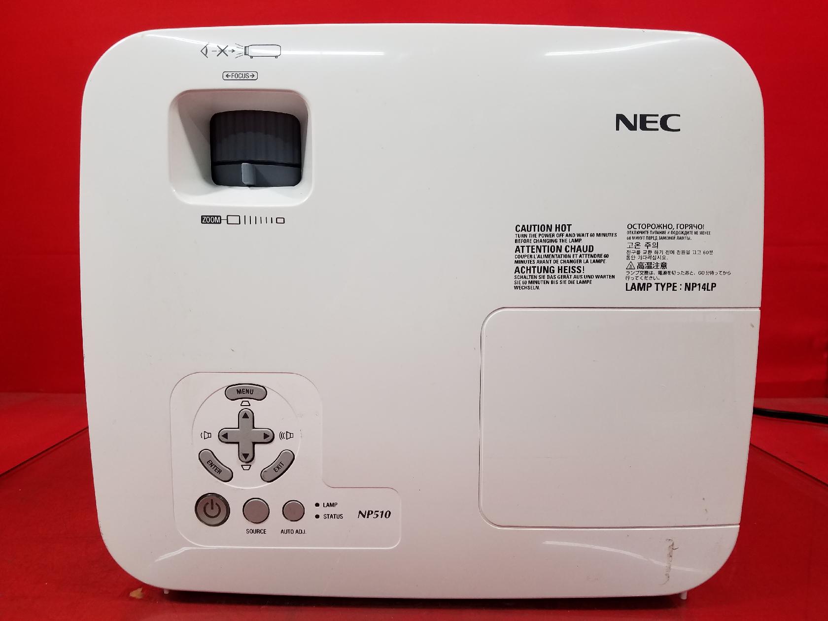 NEC NP510 3000 LUMEN XGA Projector 200192893118 eBay