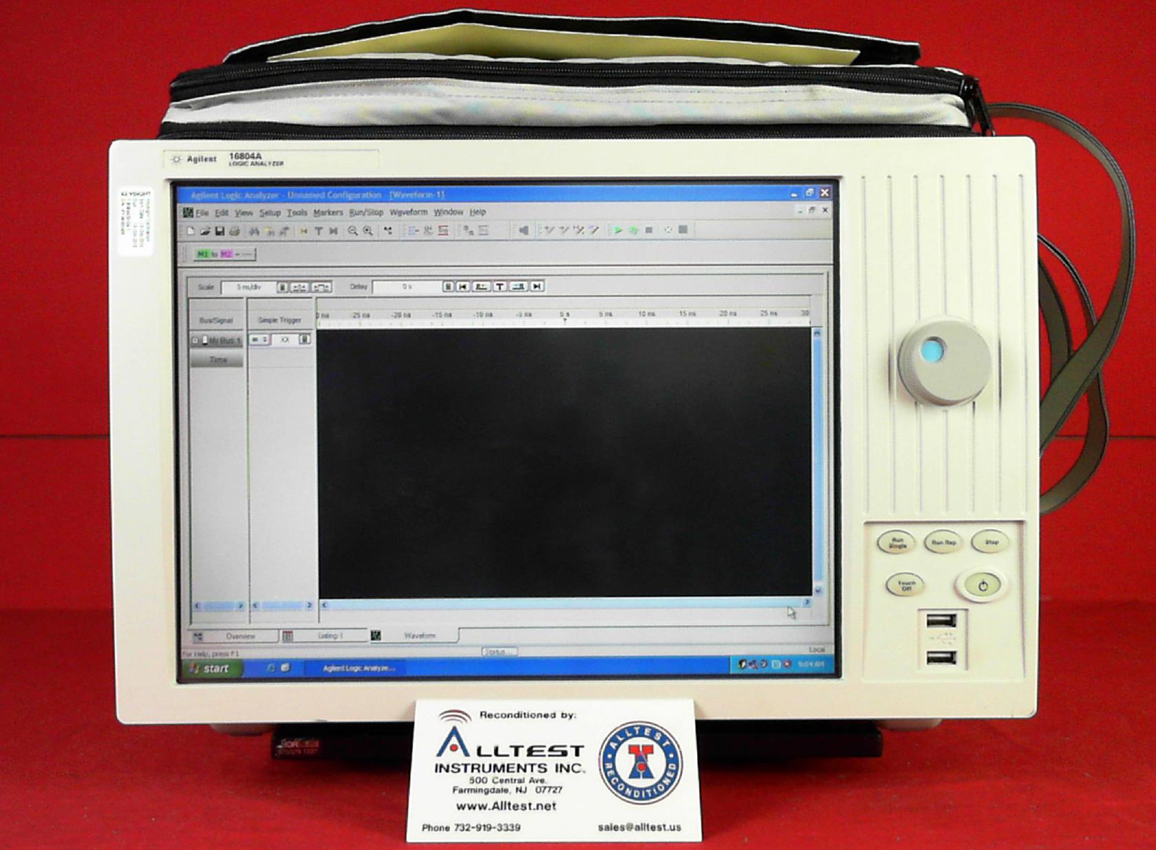 HP Agilent Keysight 16804A Portable Logic Analyzer, 136 Ch, MY46000408 OPTS eBay