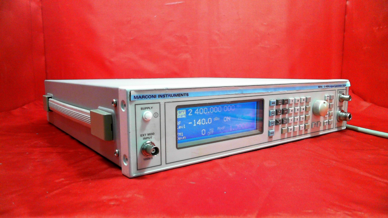 IFR/Marconi 2024 Signal Generator, 9 Khz to 2.4 Ghz eBay