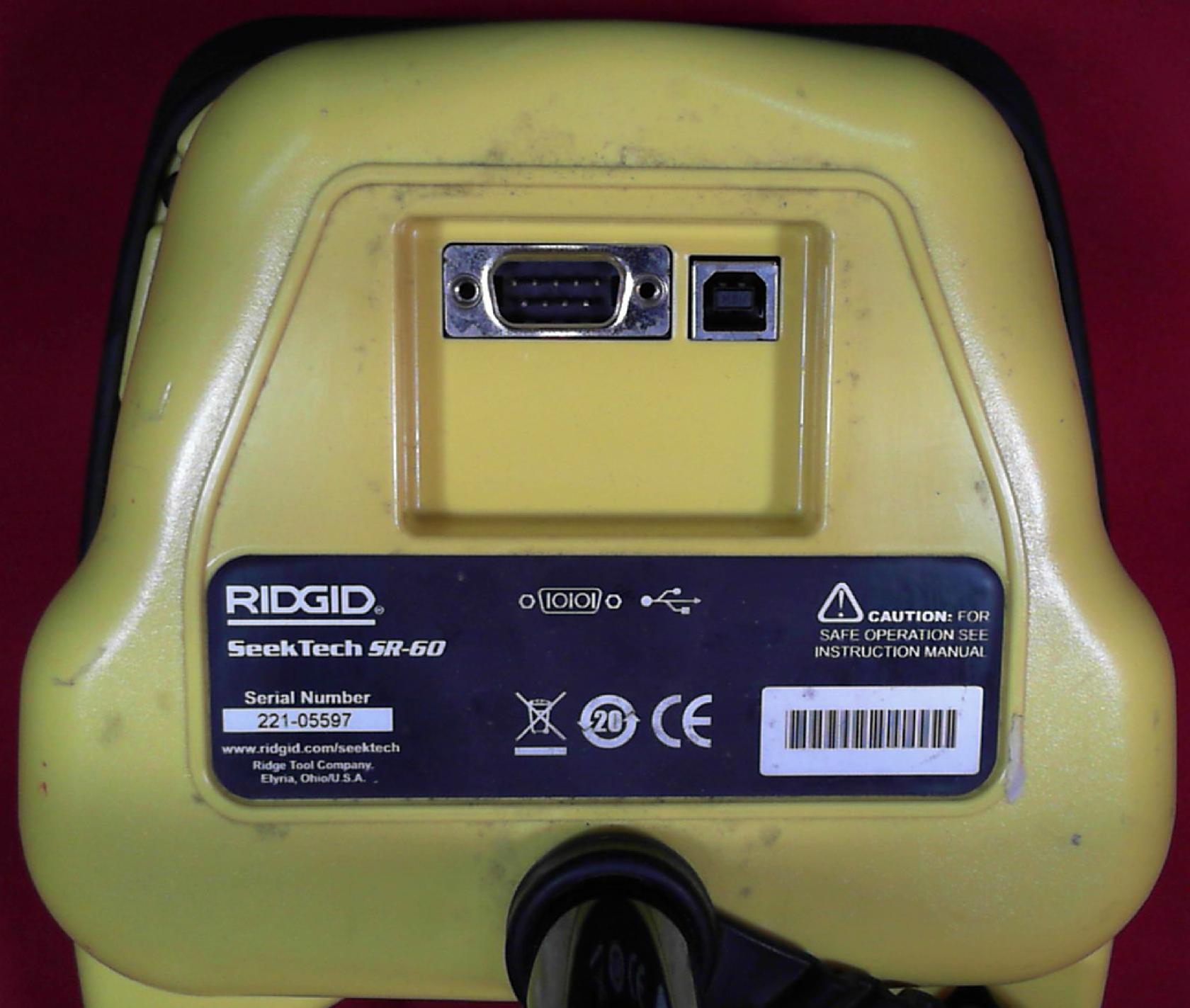 Ridgid SR60 Pipe Cable Locator 22105597 eBay