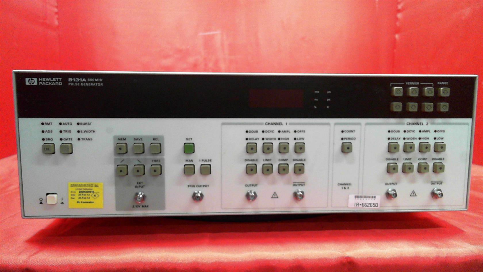 HPAgilentKeysight 8131A HighSpeed Pulse Generator, 500 MHz eBay