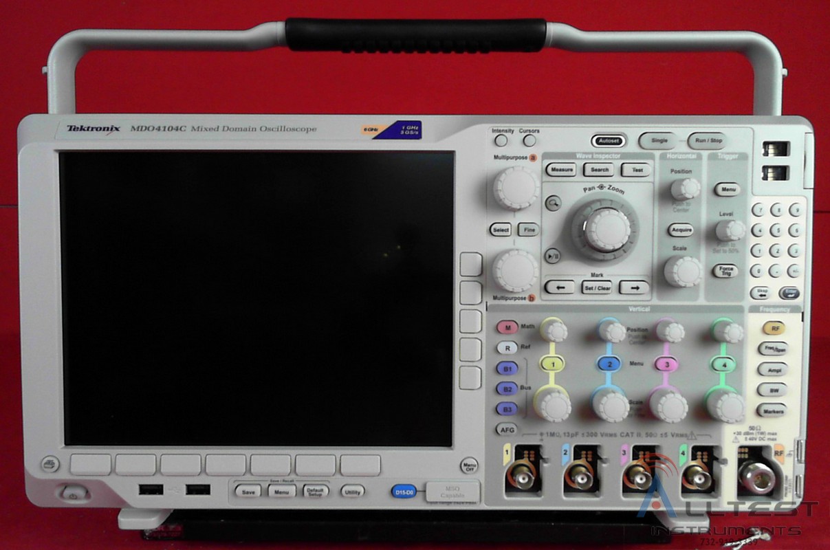 Tektronix MDO4104CSA6, Digital Oscilloscope, 1 GHz, 4 Channel, 5 GS/s eBay