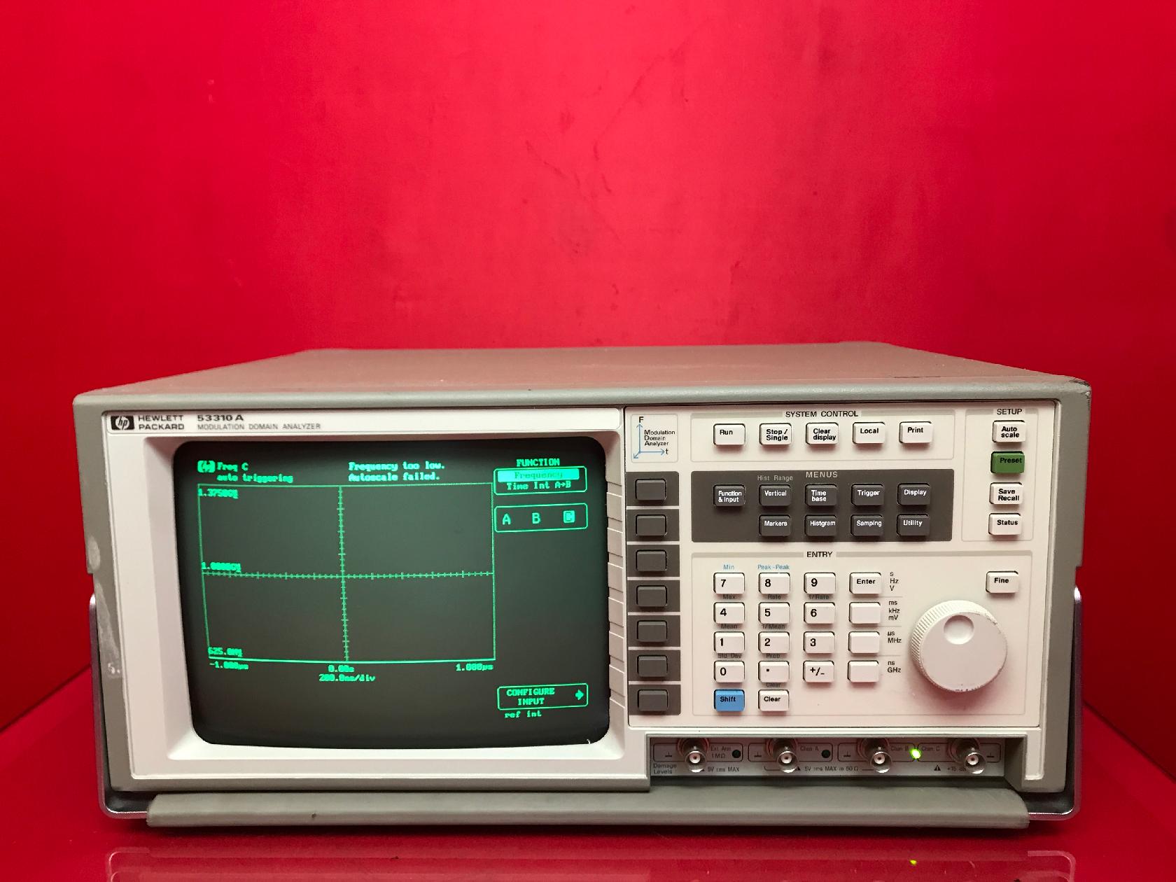 HPAgilentKeysight 53310A001010031 Modulation Domain/Time Interval