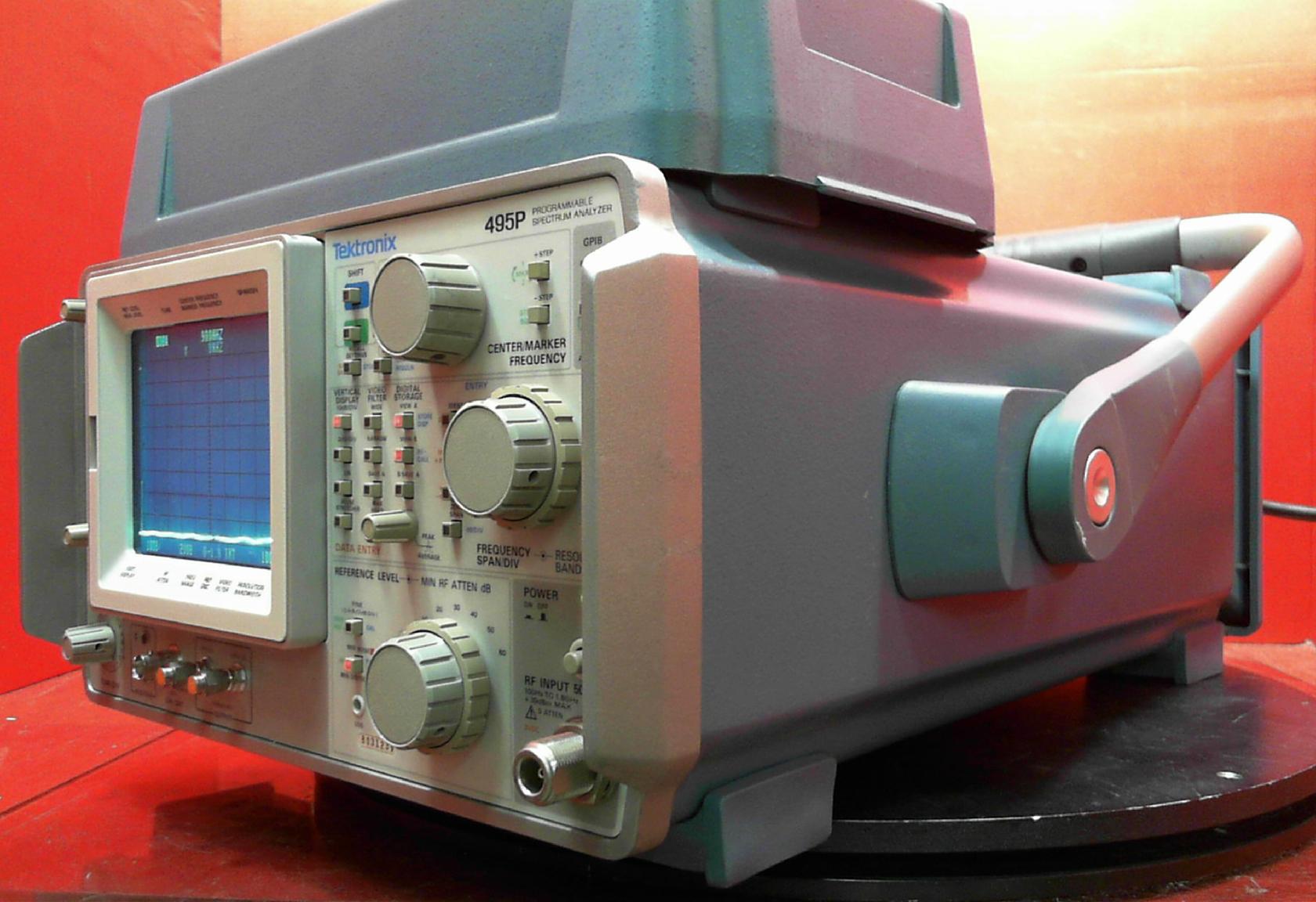 Tektronix 495P 39 Spectrum Analyzer 100 Hz to 1.8GHz SNB031239 eBay