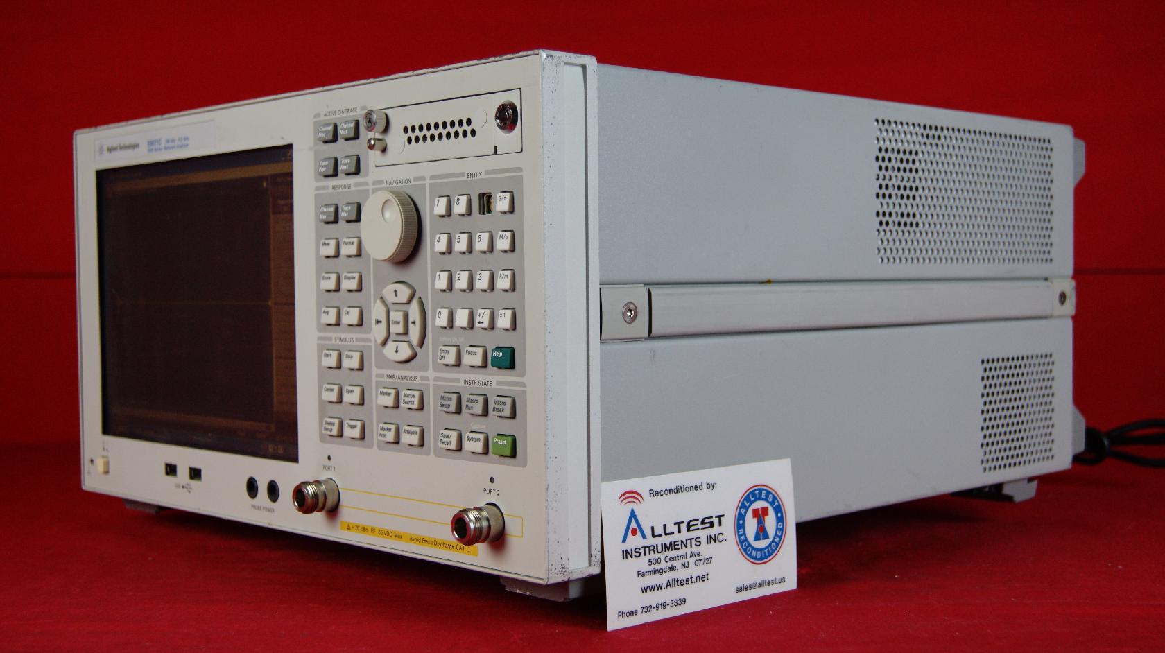 Agilent Keysight E5071C 4.5 GHz ENA Vector Network Analyzer 1E5, 245