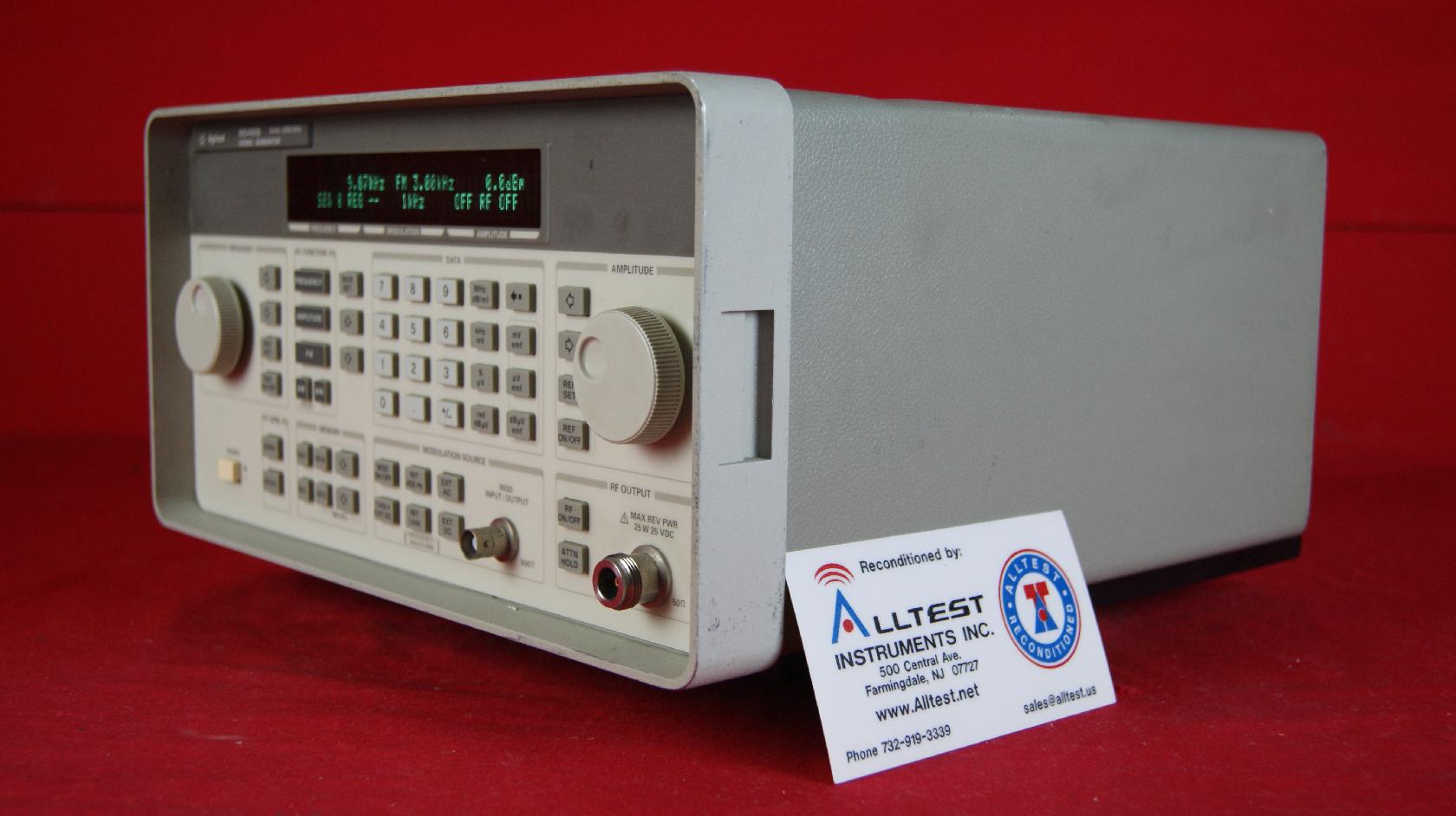 Agilent Keysight 8648B Synthesized Signal Generator 9 kHz - 2000 MHz ...