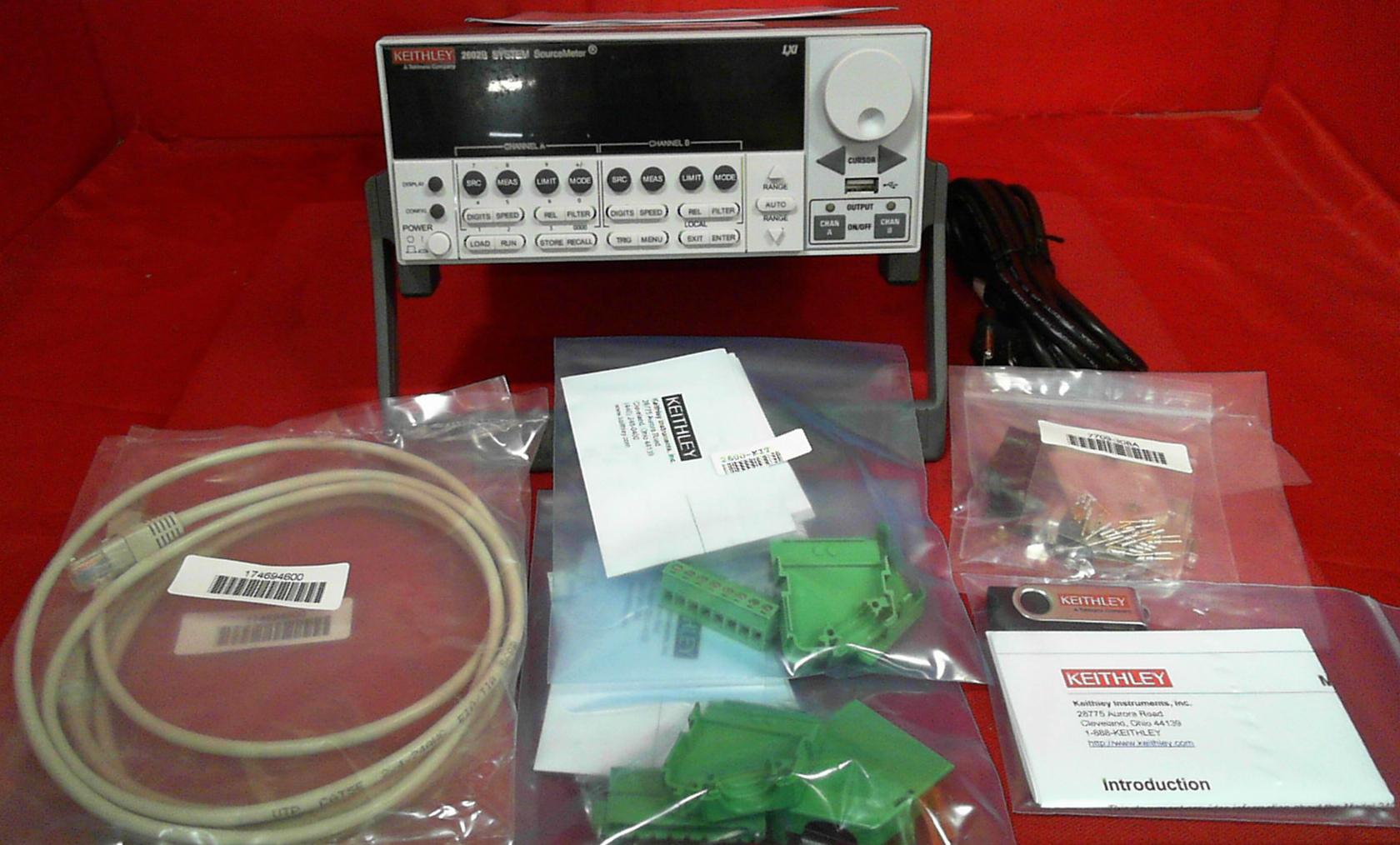 Keithley 2602B SYSTEM SOURCEMETER DUAL CHANNEL 40V NEW! eBay