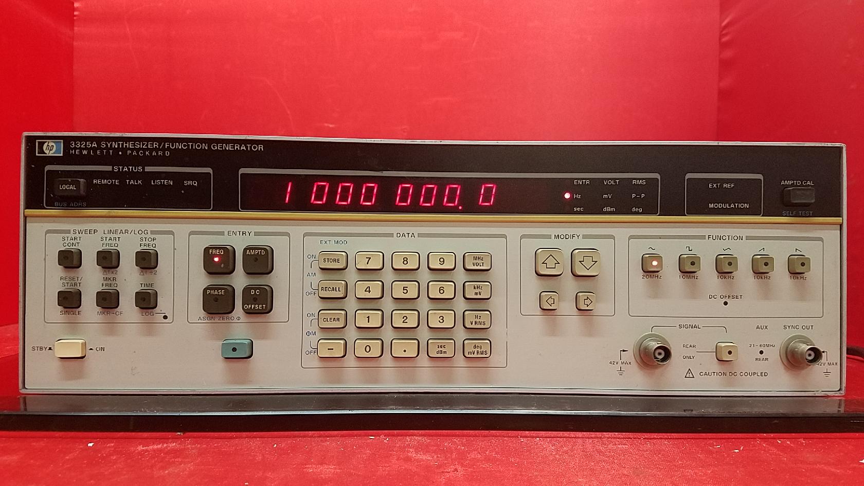 HP / Agilent 3325A Synthesizer/Function Generator eBay