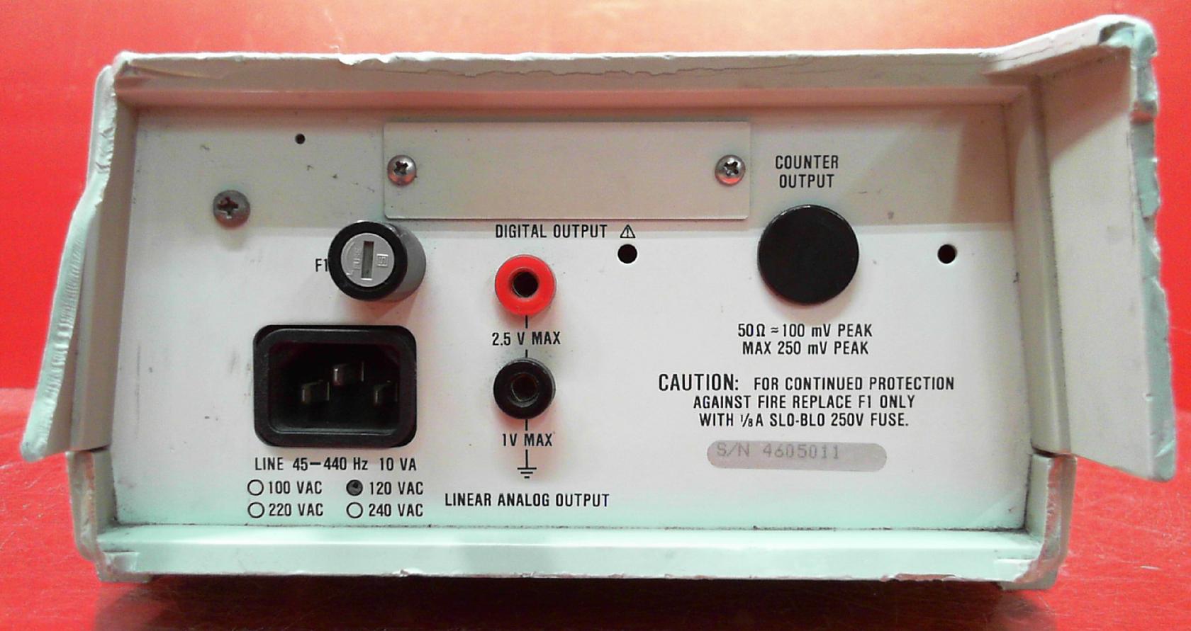 Fluke 8920A Voltmeter True RMS SN:4605011 | eBay